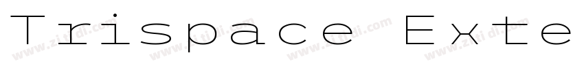 Trispace Extended Bo字体转换